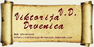 Viktorija Drvenica vizit kartica